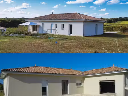 maison neuve et lumineuse 4/5 pieces 130m2 + jardin + garage + terrasse