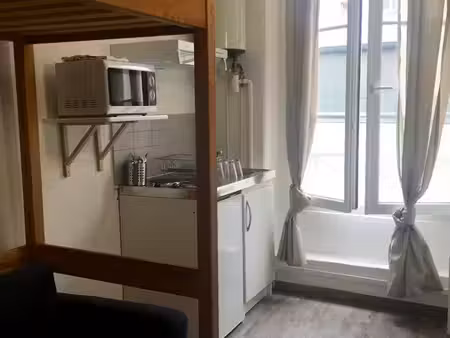 location studio meublé de 12m2 versailles centre