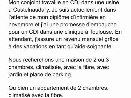 recherche maison à louer