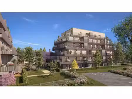 appartement neuf t4 traversant est-ouest à annecy seynod