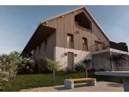 t3 en duplex avec jardin à annecy-le-vieux ferme rénovée