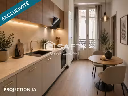 appartement à rénover de 100 m² (2ème étage) au cœur de gaillac