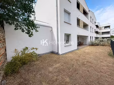appartement t3 en rez-de-jardin clôturé