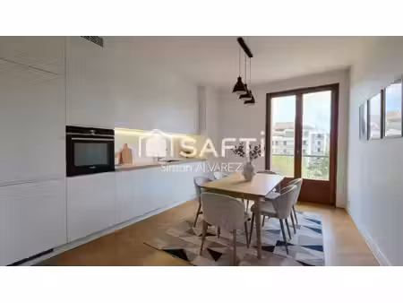 appartement 80m² à rénover - 3ème étage avec balcon et cave - métro palais de justice