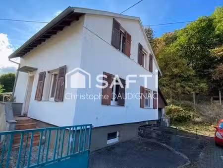 maison avec 3 chambres et au calme à fellering