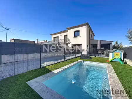 jolie maison avec piscine 3 chambres trets