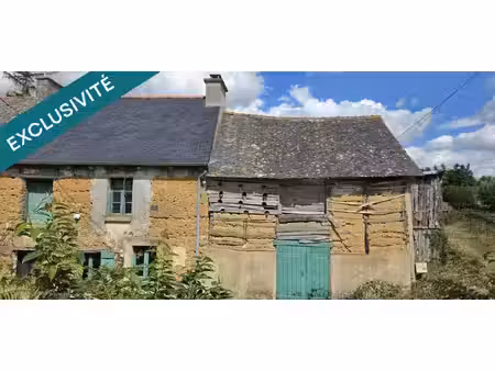 maison en terre à rénover – fort potentiel – tréverien  proche canal d’ille-et-rance