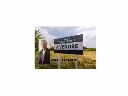 terrain constructible de 438m²