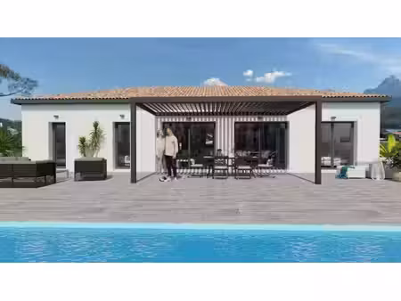 terrain avec maison neuve à vendre