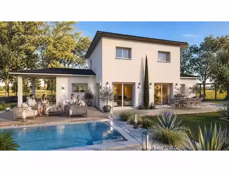 terrain avec maison neuve à vendre