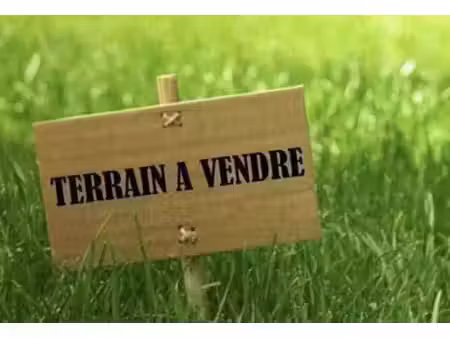 terrain constructible viabilisé à vendre