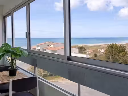 t2 vue mer/meublé/parking privé - st hilaire de riez – plage des becs