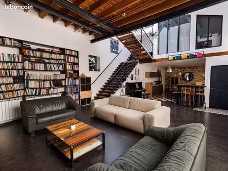 loft à nice riquier – 124 m² + terrasse 45 m²