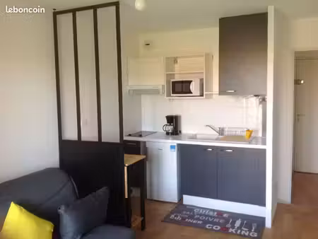 appartement 1 piece 21m²
