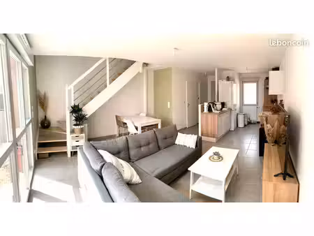 maison mitoyenne avec jardin de 65m²
