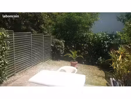 la baule location à l’année : studio meublé 30 m² avec 2 jardins