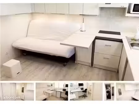 a louer studio récent meublé  proche gare st-brieuc et pôle supérieur