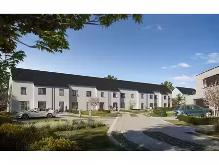 nieuwbouwwoningen in een groene omgeving te lokeren