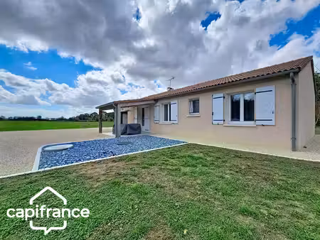 proche de thouars maison de plain pied de 111m2 avec + de 2 hectares de terrain avec dépen