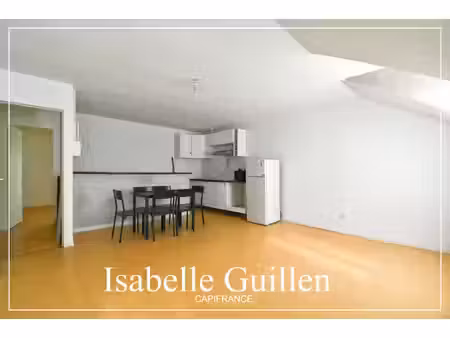 à louer – appartement meublé 3 chambres avec jardin et garage – culan (18270)