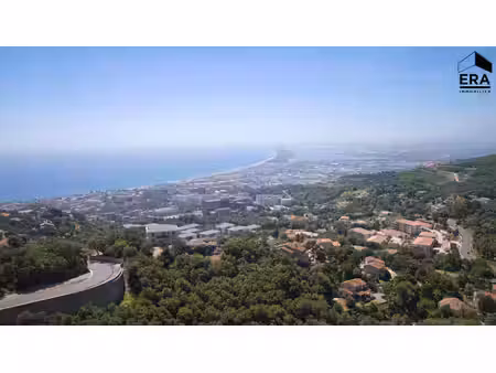 vente permis et terrain constructible vue mer bastia