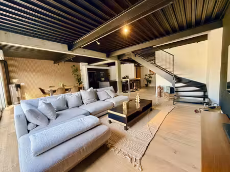 exclusivité maison loft 148 m2 avec piscine chauffée  jacuzzi & garage double secteur...
