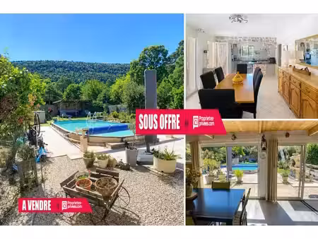 maison plan d aups sainte baume 4 pièce(s) 100 m2 et veranda 20m² climatisee