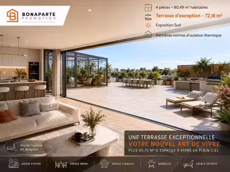 vente appartement 4 pièces 84 m² à pontoise (95000)  317 000 €