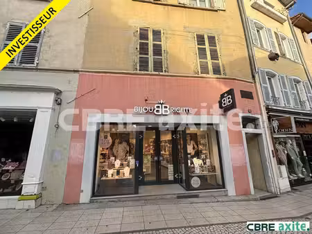 achat local commercial 150m² bourgoin jallieu 38300