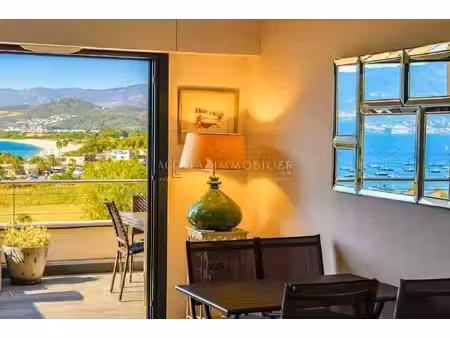 appartement t3 bis porticcio vue mer panoramique