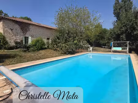maison de campagne en pierre du xvii? siècle avec piscine à 5 minutes de...