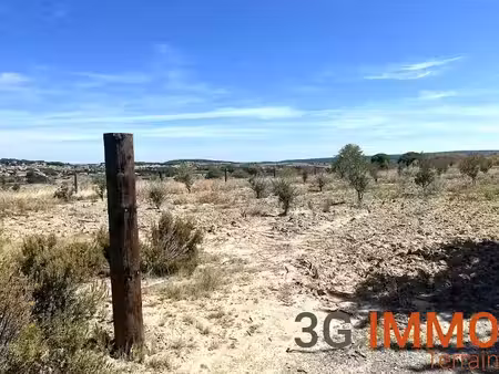 vente terrain 3341 m² à lespignan (34710)  24 000 €