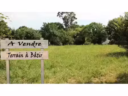 vente terrain à batir 500 m² à ciry-salsogne (02220)  34 000 €