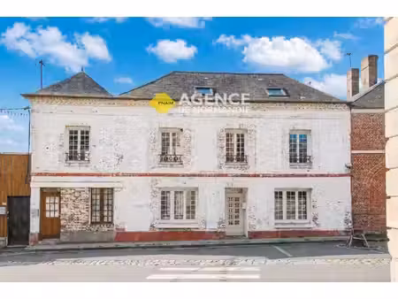 ensemble locatif 3 appartements et grand garage  sap en auge