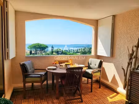 appartement 2 pièces avec vue mer à sainte maxime