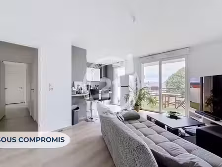 ahuy - appartement 3 pièces à vendre toison d'or - 61m2 - 210 000 € - réf: 15395 - bourse 