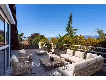 ferney-voltaire  appartement t5  4 terrasses  vue