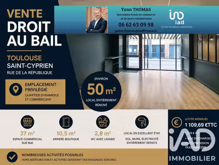 droit au bail à toulouse (31300)