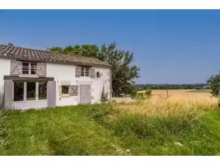 village house with garden