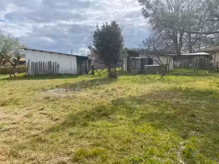 vente terrain 650 m² saucats (33650)