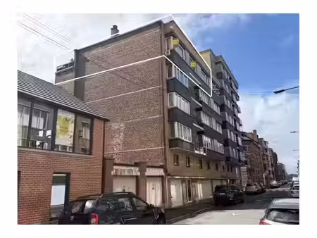 penthouse à vendre avec garage et terrasse   charleroi (vbe61855)