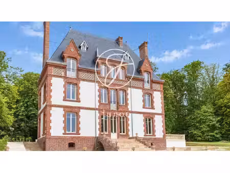 saint-illiers-la-ville - yvelines - un château du xixe siècle clé en main  alliant charme 