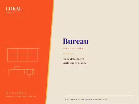 vente bureaux larmor-plage 56260 300m²