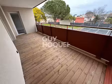 à louer : appartement neuf à étrenner - balcon - 2 pièces à saint laurent de la salanque