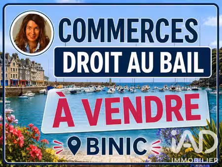 vente commerce 30 m² binic-étables-sur-mer (22520)