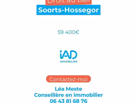 vente commerce 100 m² soorts-hossegor (40150)