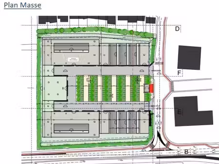 vente local d’activités cergy 95000 4500m²
