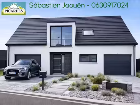 vente maison neuve 4 pièces 123.1 m² à bazicourt (60700)  322 779 €
