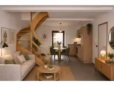 agréable appartement duplex avec 2 chambres sis à beauraing.