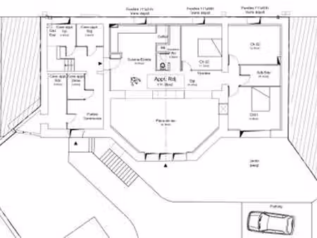vente appartement 5 pièces à nantes canclaux - mellinet (44000) : à vendre 5 pièces / 110m